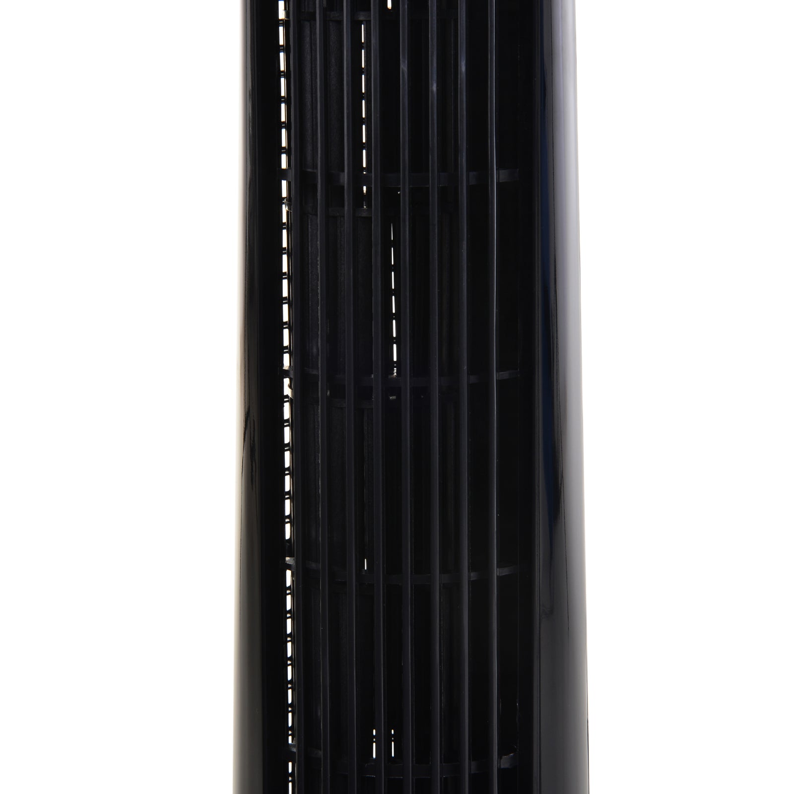 HOMCOM 36" Tower Fan Oscillating 3 Speeds w/ Remote Control Timer Moving Head Quiet Operation Home Office Bedroom Black - 92H cm