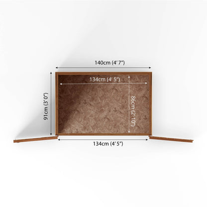 3 X 5 Overlap Pent Mowerstore