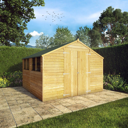 10 X 10 Overlap Apex Shed