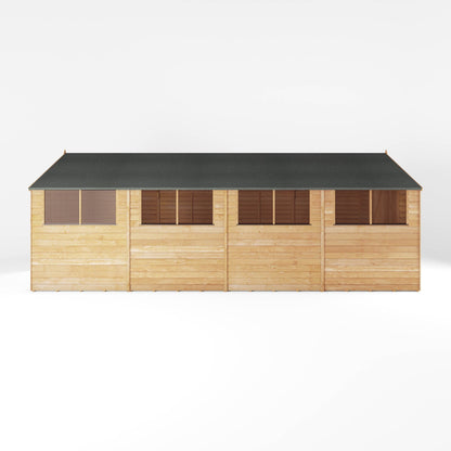 20 X 10 Overlap Apex Shed