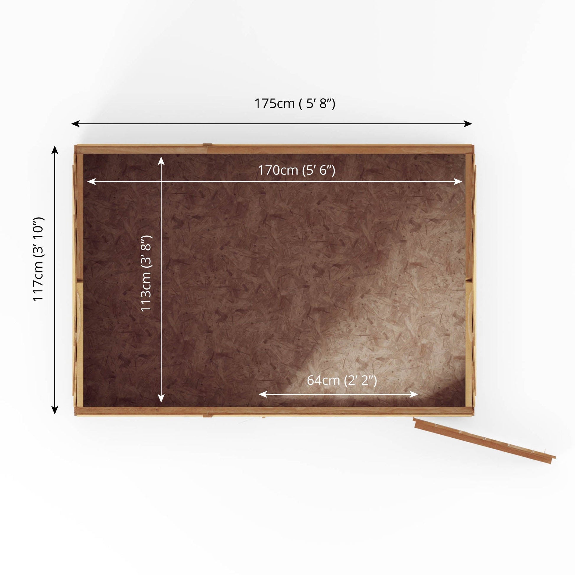 6 X 4 Overlap Reverse Apex