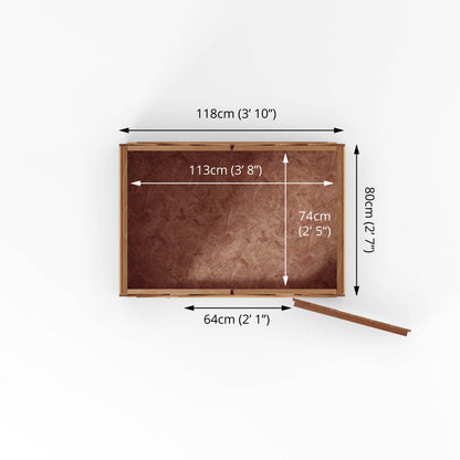 3 X 4 Overlap Apex - Windowless