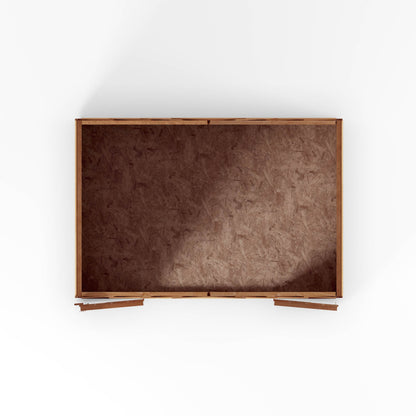 4 X 6 Overlap Apex - Double Door - Windowless