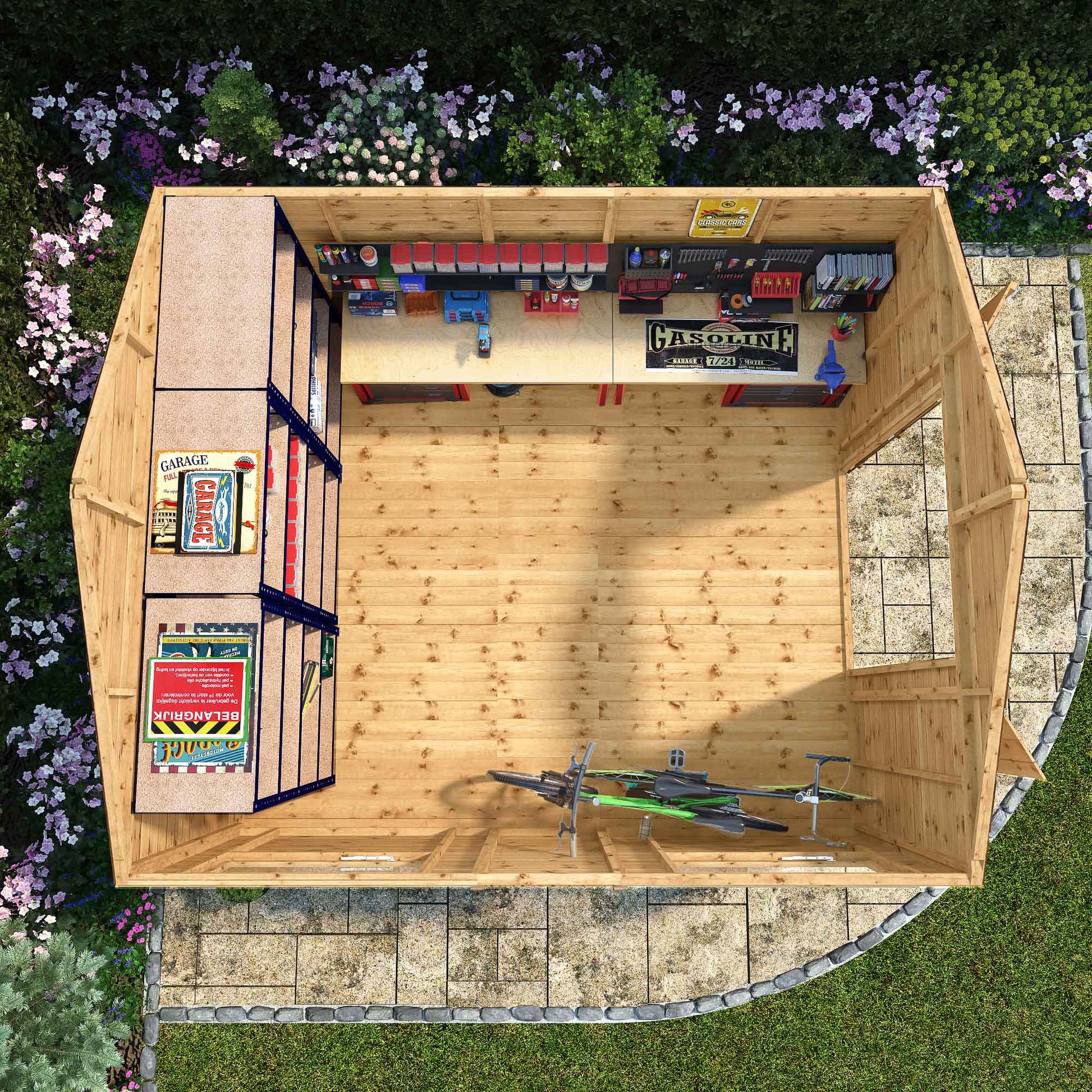 12 X 10 Premium Shiplap Apex Workshop