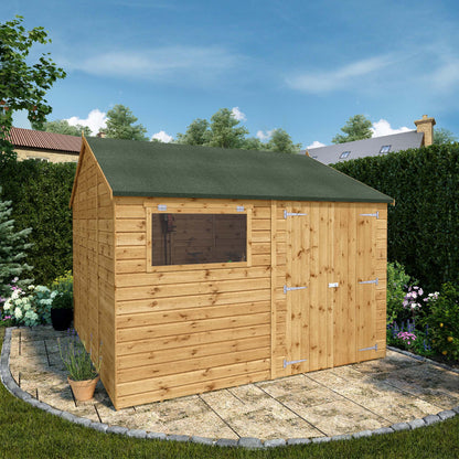 10 X 10 Premium Shiplap Reverse Apex Workshop