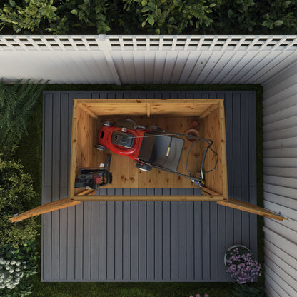 3 X 5 Tongue & Groove Pent Mower Store