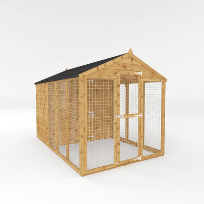 10 X 6 Staffordshire Dog Kennel & Run