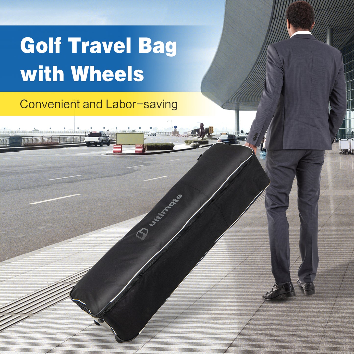 Golf Travel Bag with Wheels