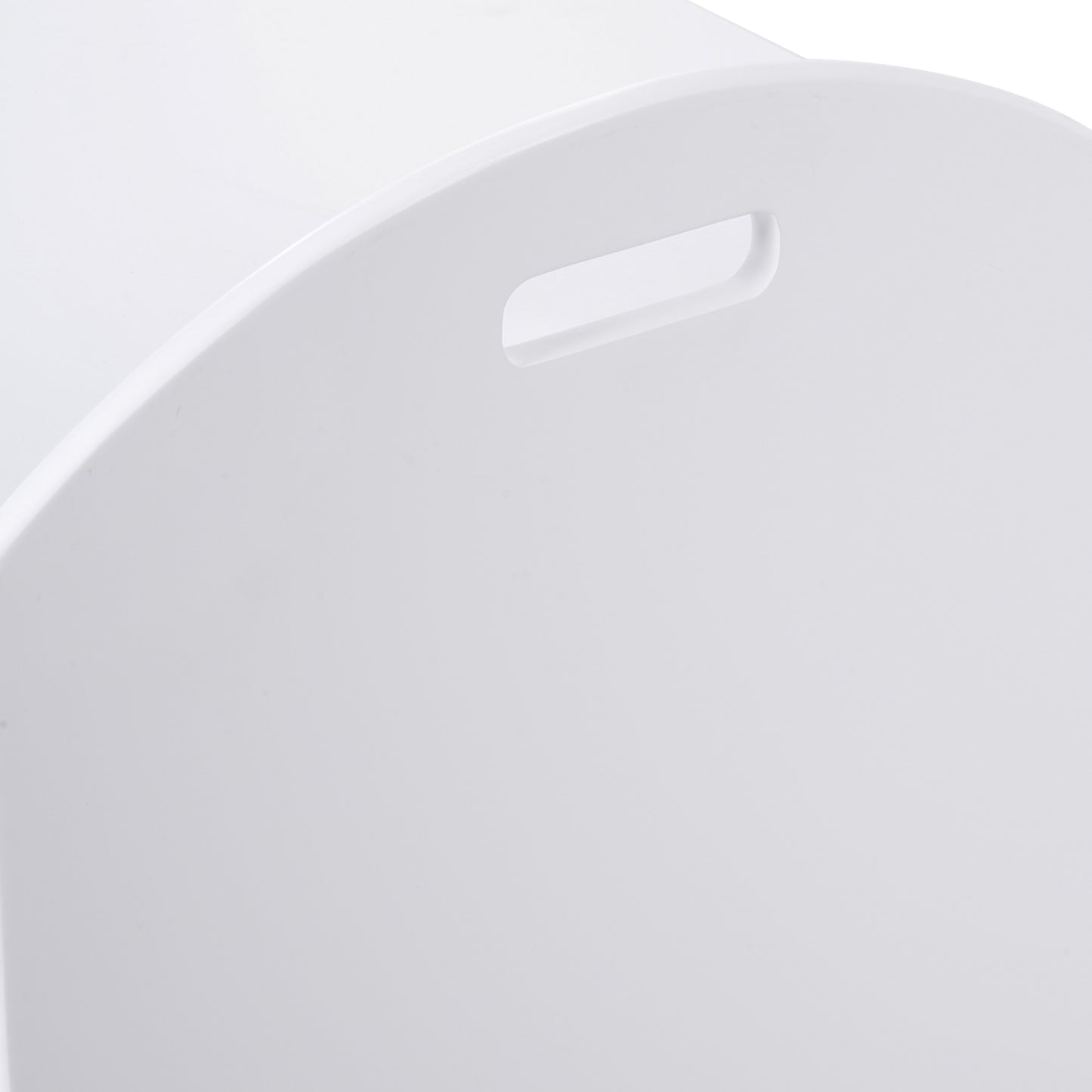 HOMCOM MDF Children's Toy Storage Chest w/ Safety Hinge White