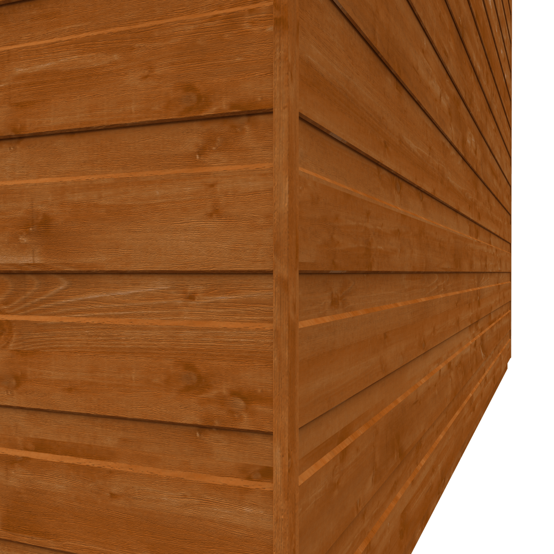 GardenArch 5x3 Tool Wooden Shed