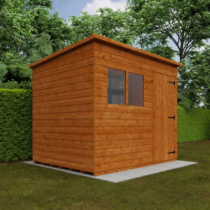 GardenArch 8x6 Super Pent Wooden Shed