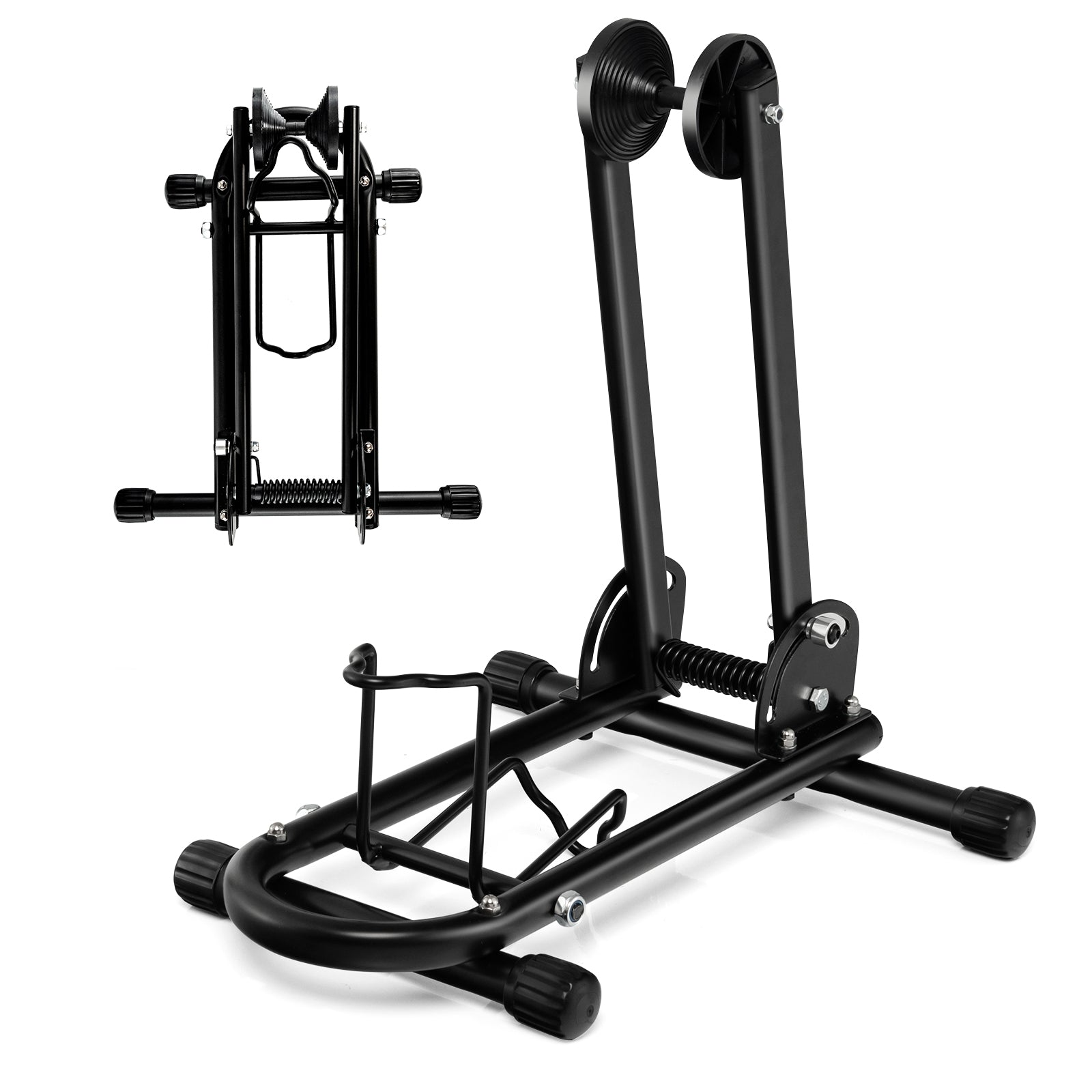 Foldable Bike Storage Stand for Mountain and Road Bike