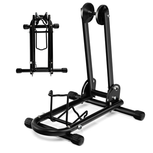 Foldable Bike Storage Stand for Mountain and Road Bike