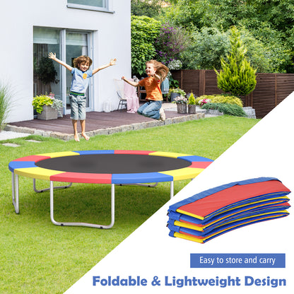 14 FeeT Trampoline Replacement Safety Pad-Colourful
