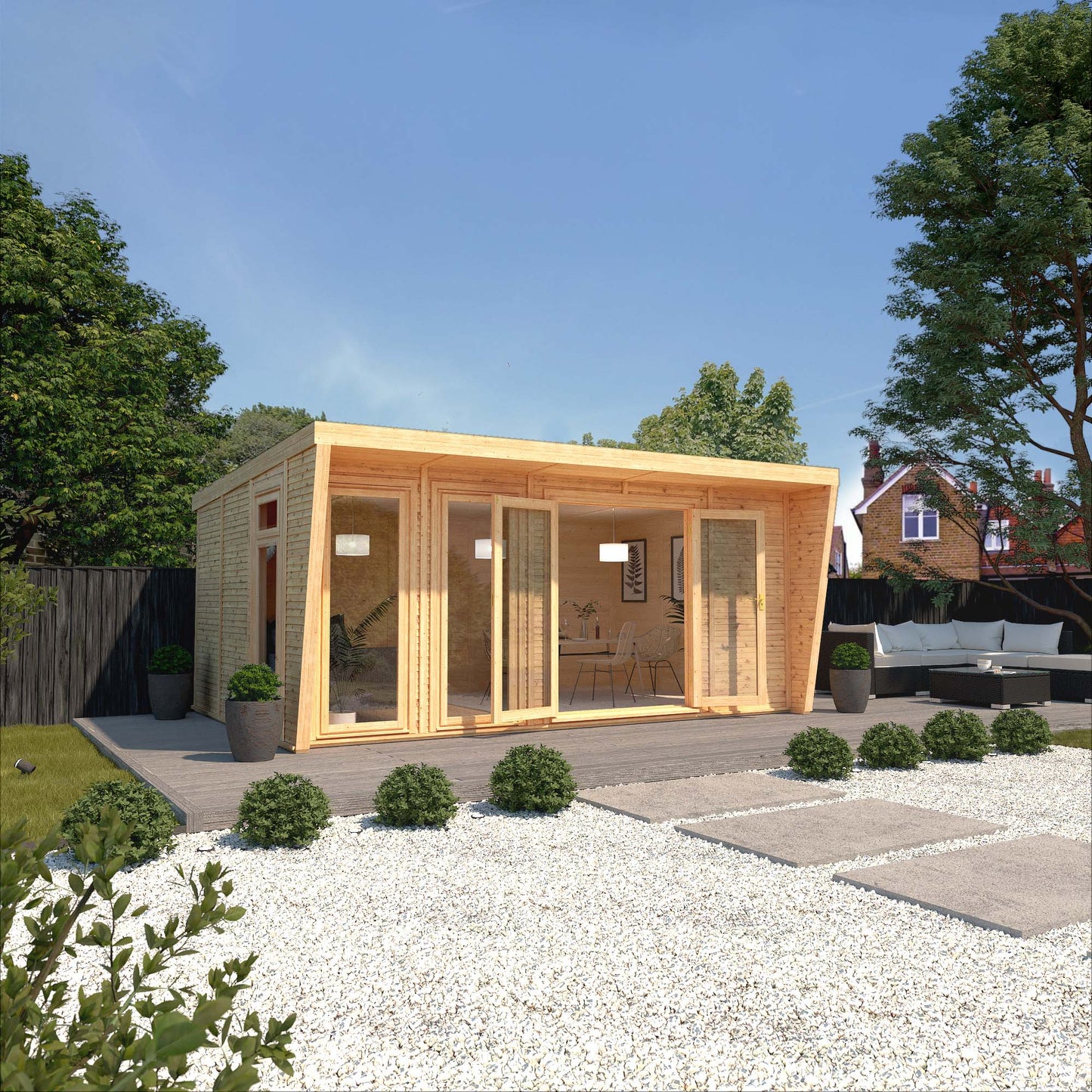 Sherwood Harlow 5M X 3M Insulated Garden Room