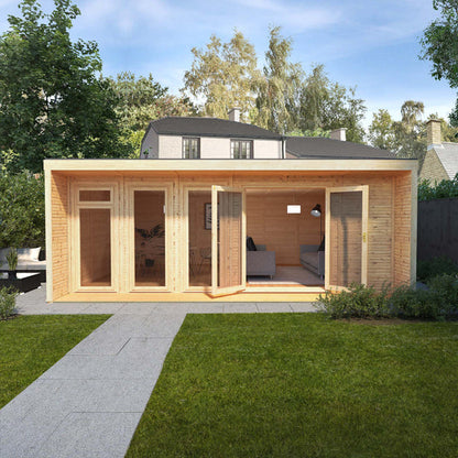 Sherwood Cresswell 6M X 4M Insulated Garden Room
