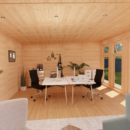 Sherwood Edwinstowe 6M X 4M Insulated Garden Room