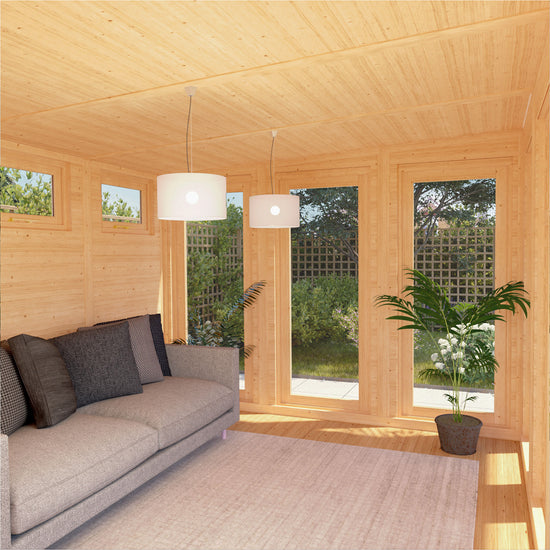 Sherwood Edwinstowe 3M X 4M Insulated Garden Room