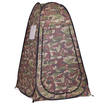 Toilet Shower Changing Beach Camping Tent Room Portable Pop Up Private Travel-Camouflage