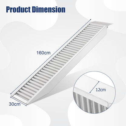 Trailer Ramp Universal Vehicle Loading Ramp with Extension Plate