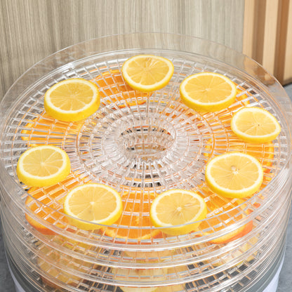 HOMCOM 5 Tier Food Dehydrator, 245W Food Dryer Machine with Adjustable Temperature Control for Drying Fruit, Meat, Vegetable, Jerky and Pet Treat