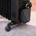 HOMCOM 1630W Digital Oil Filled Radiator, 7 Fin, Portable Electric Hea ...