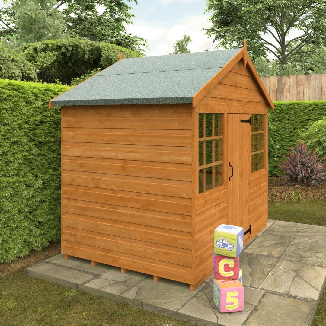 GardenArch 4x6 Wendyhouse Wooden Shed