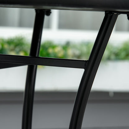 Outsunny ?60cm Mosaic Outdoor Patio Table - Green