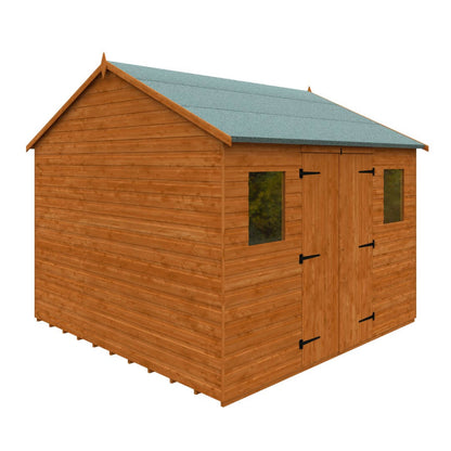GardenArch 10x10 Workman Apex Wooden Shed