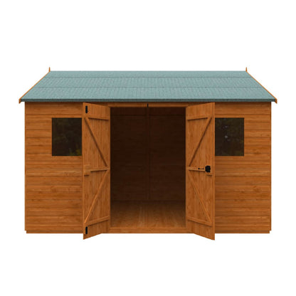 GardenArch 12x10 Workman Apex Wooden Shed