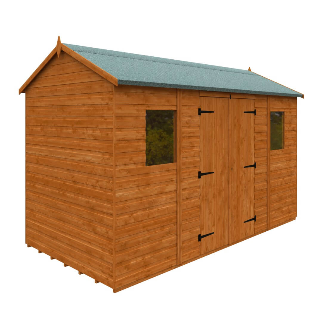 GardenArch 12x6 Workman Apex Wooden Shed