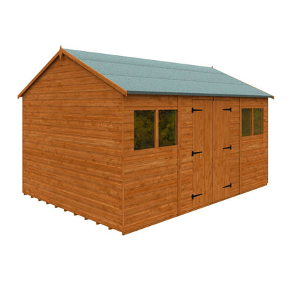 GardenArch 14x10 Workman Apex Wooden Shed