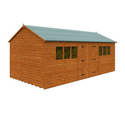 GardenArch 20x10 Workman Apex Wooden Shed