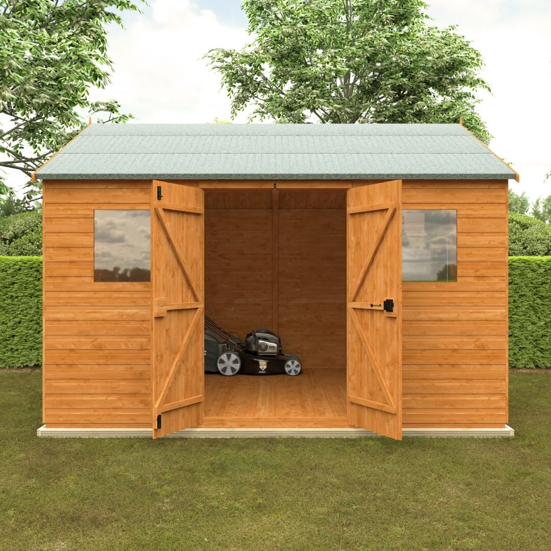 GardenArch 12x10 Workman Apex Wooden Shed