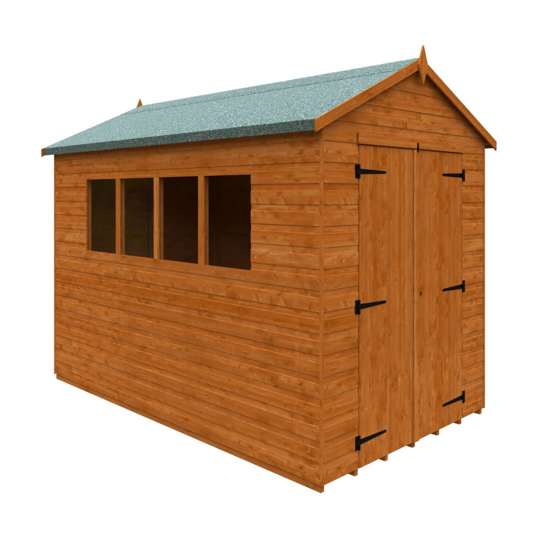 GardenArch 10x6 Workshop Wooden Shed