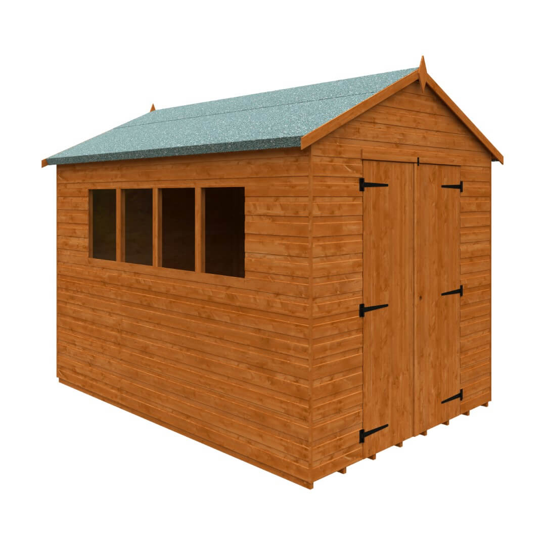GardenArch 10x7 Workshop Wooden Shed