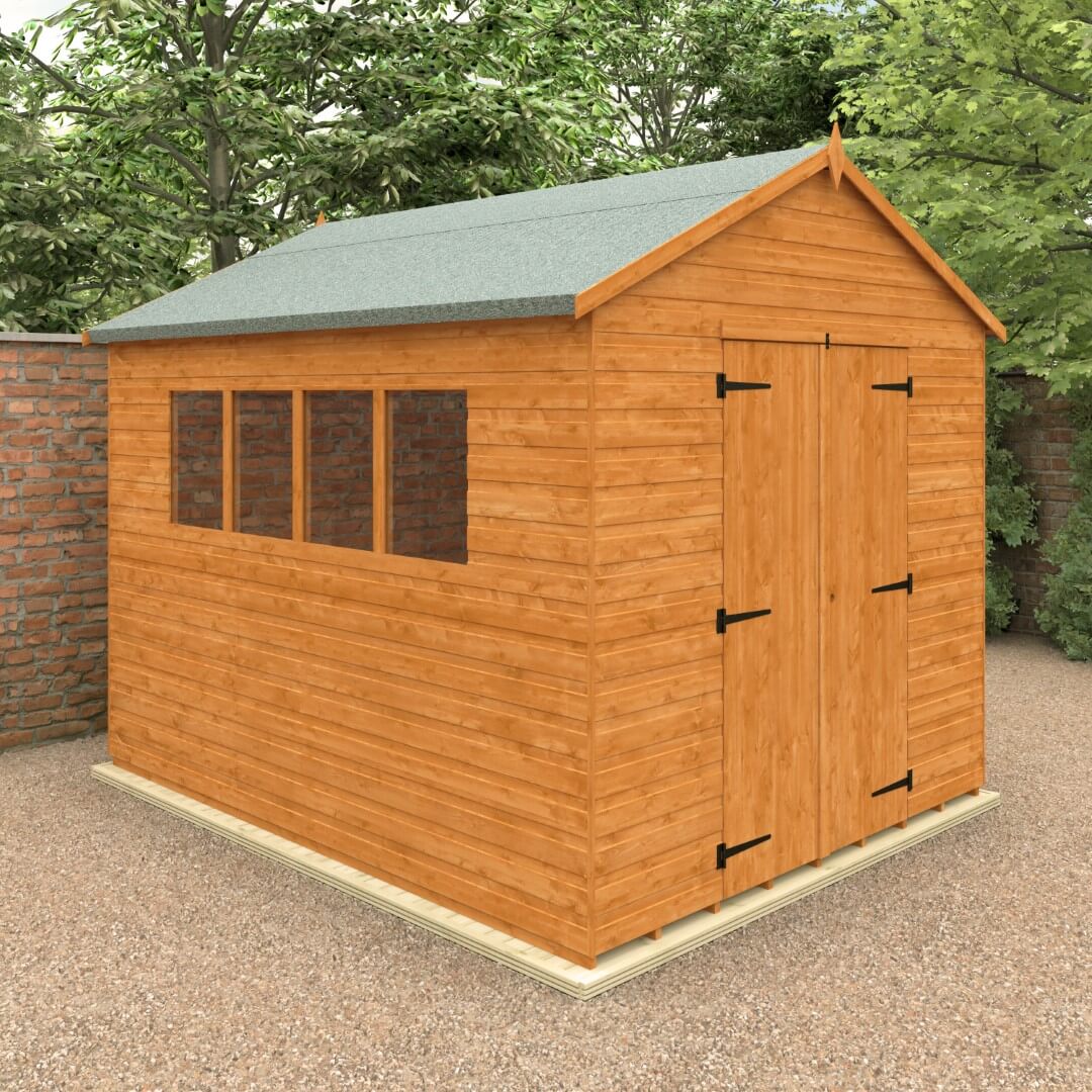 GardenArch 10x8 Workshop Wooden Shed