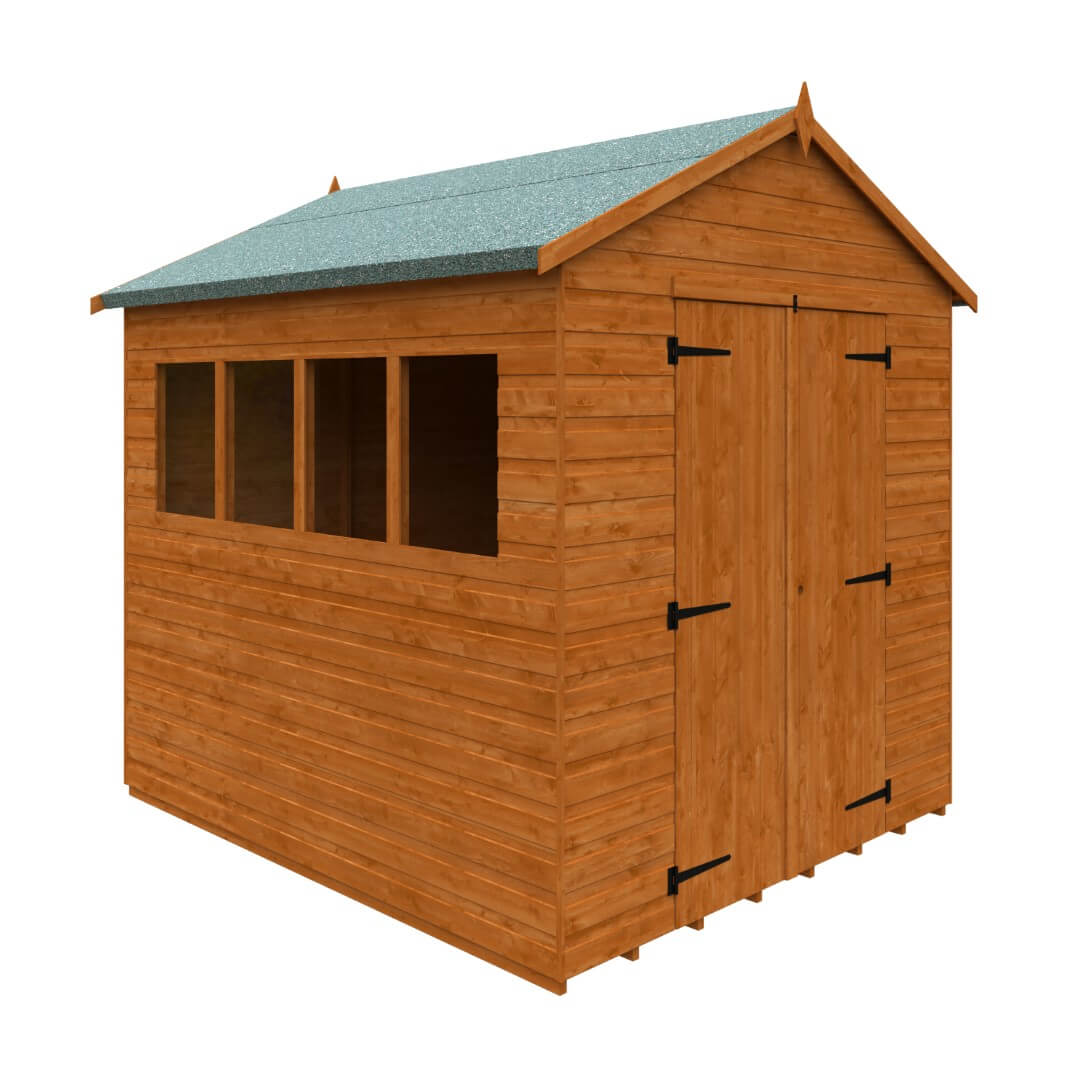 GardenArch 8x7 Workshop Wooden Shed