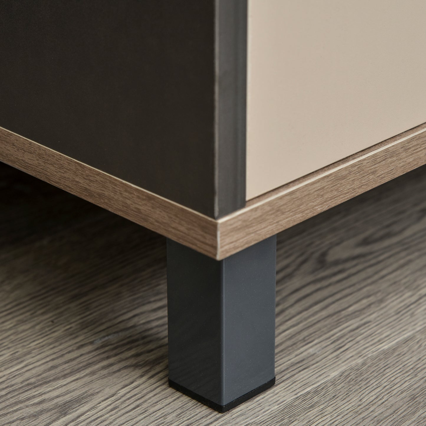 HOMCOM File Cabinet Storage Sideboard Floor Standing Cupboard w/ Drawer Shelves Office Furniture