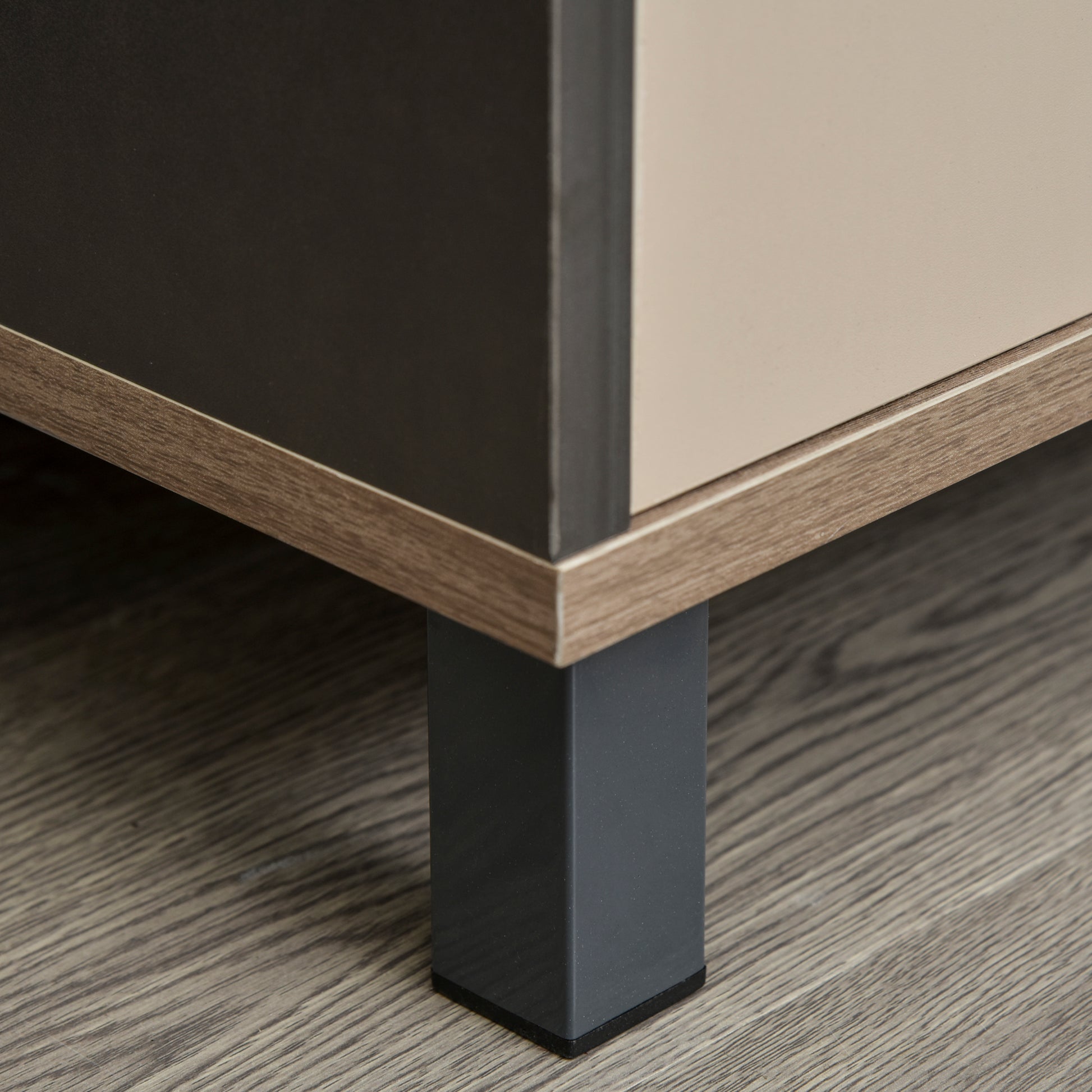 HOMCOM File Cabinet Storage Sideboard Floor Standing Cupboard w/ Drawer Shelves Office Furniture