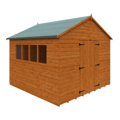 GardenArch 10x10 Xl Workshop Wooden Shed