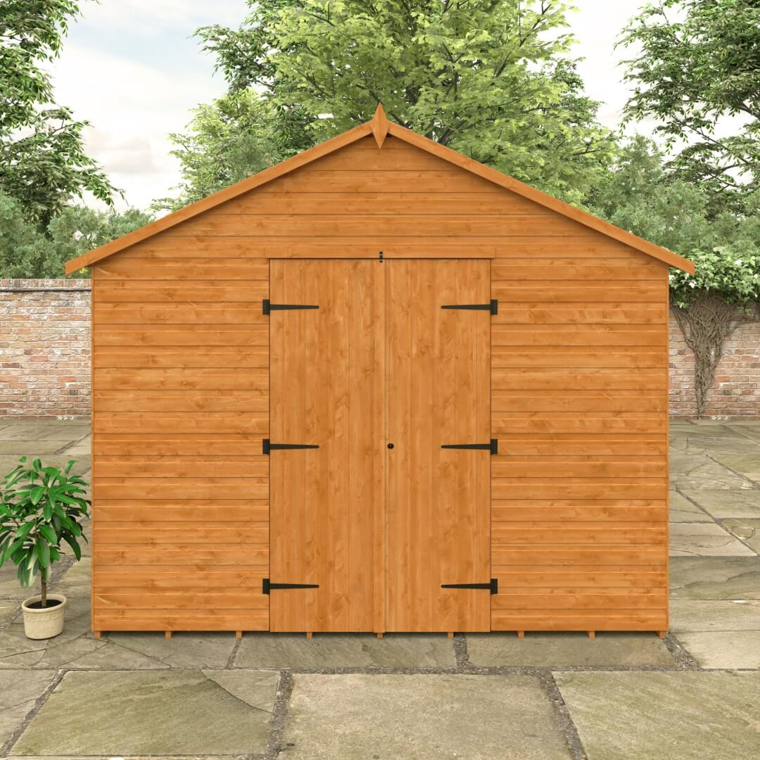 GardenArch 20x10 Xl Workshop Wooden Shed