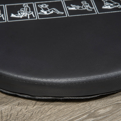 HOMCOM Abs Trainer, Ab Machine, Abs Workout Equipment, Whole Body Exercise Equipment for Home Gym