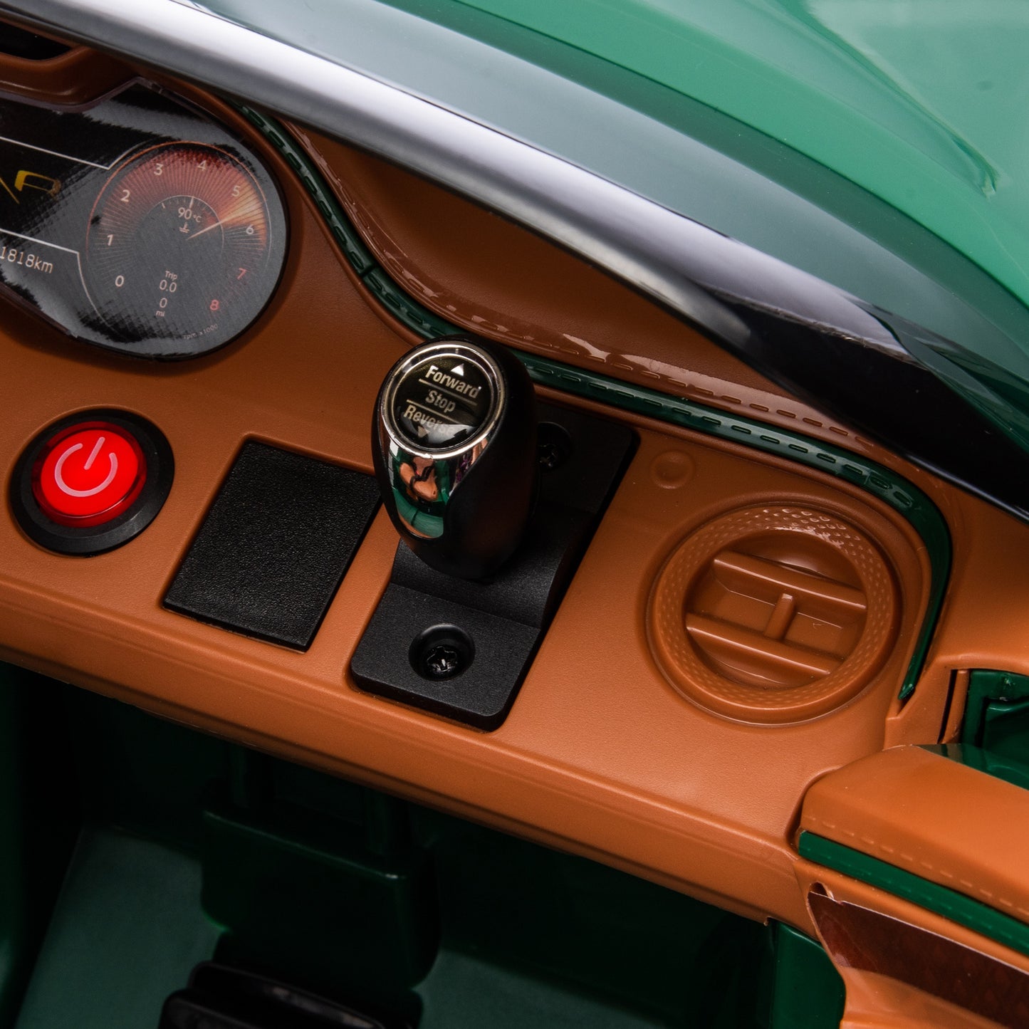 HOMCOM Bentley Bacalar Licensed 12V Kids Electric Ride on Car w/ Remote Control, Powered Electric Car w/ Portable Battery, for Kids Aged 3-5, Green