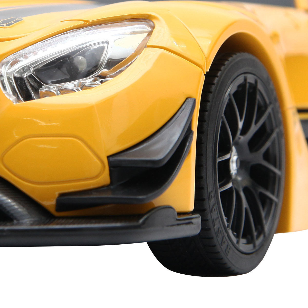 Remote Control Mercedes-Benz Transformer Robot Drifting Car-Yellow