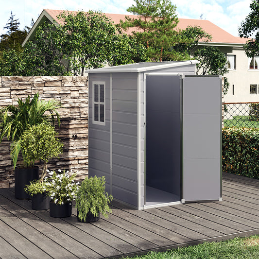 Plastic Lockable Garden Shed