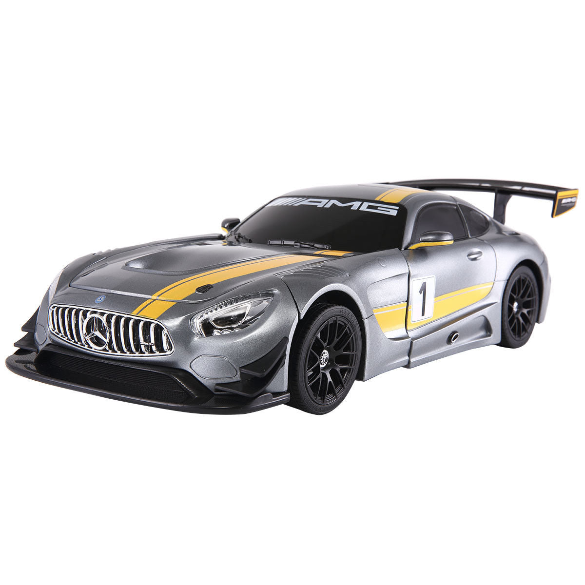 Remote Control Mercedes-Benz Transformer Robot Drifting Car -Gray
