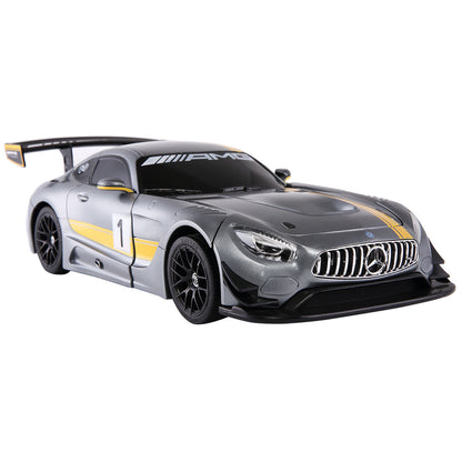 Remote Control Mercedes-Benz Transformer Robot Drifting Car -Gray