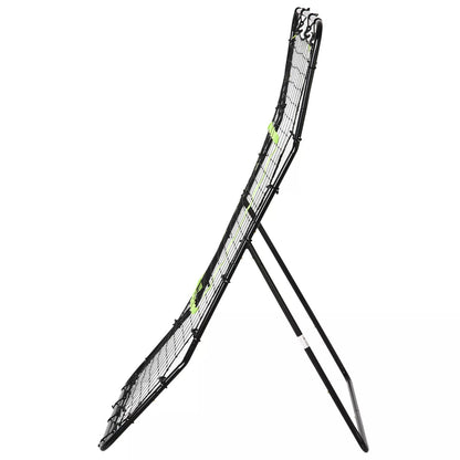 HOMCOM Rebounder Net Playback Soccer Football Game Spot Target Ball Rebounders Training Equipment Play Teaching