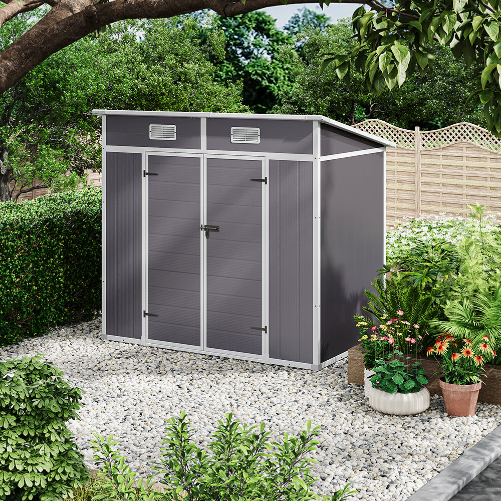 Plastic Garden Shed with Window